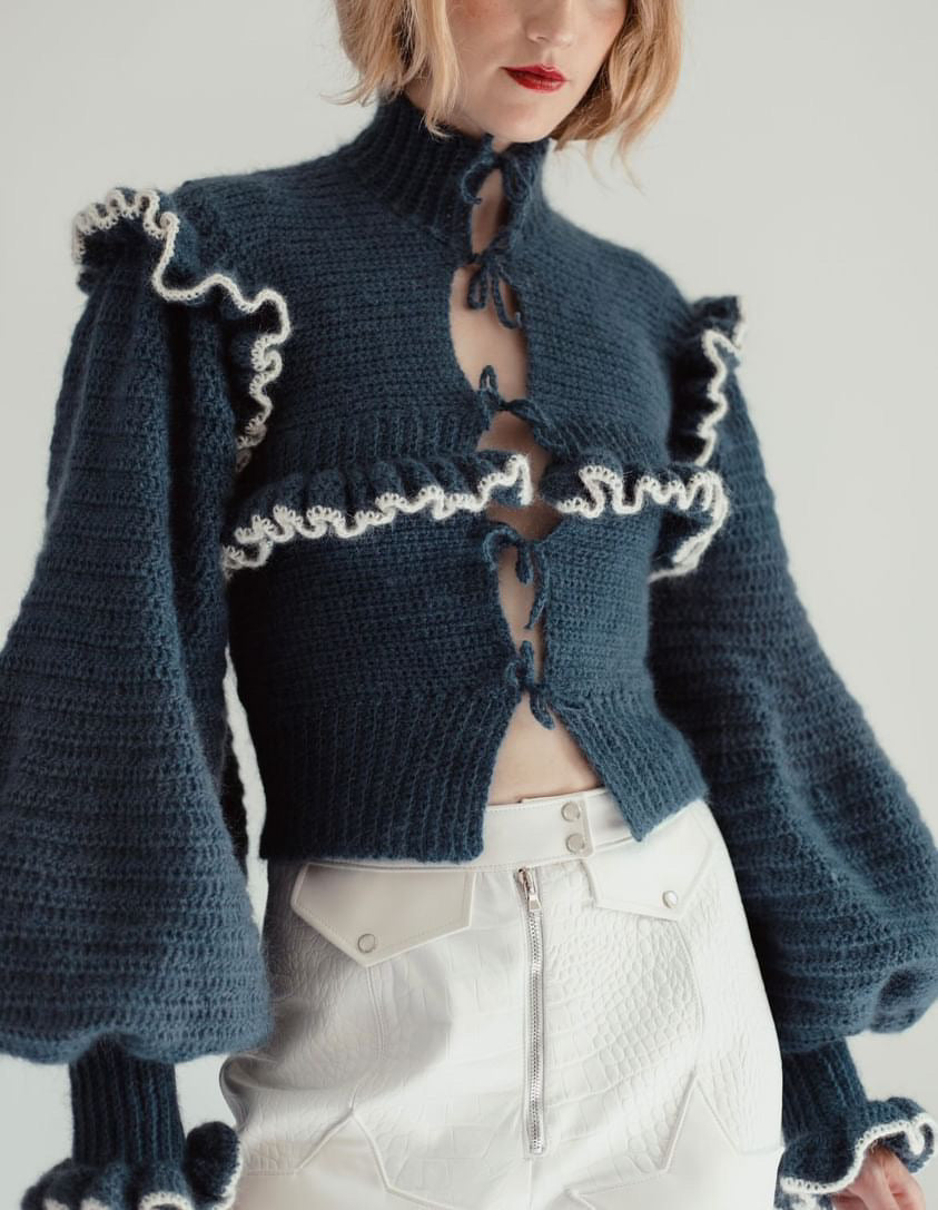 THE KNITTED STAR CARDIGAN